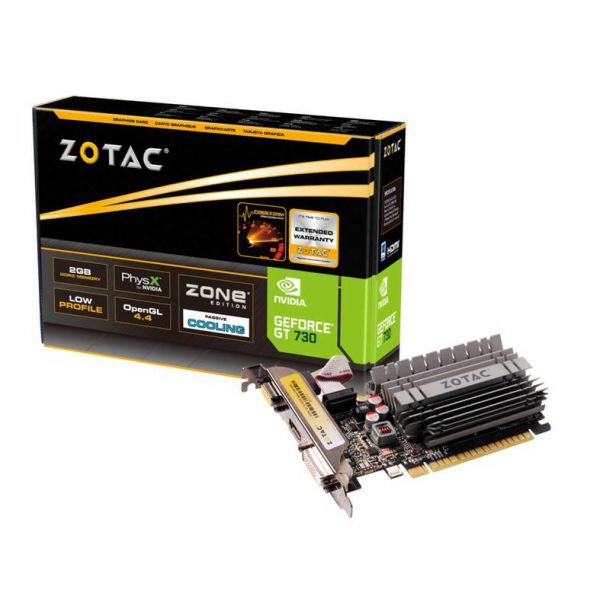 Відеокарта Zotac GeForce GT 730  (ZT-71113-20L)