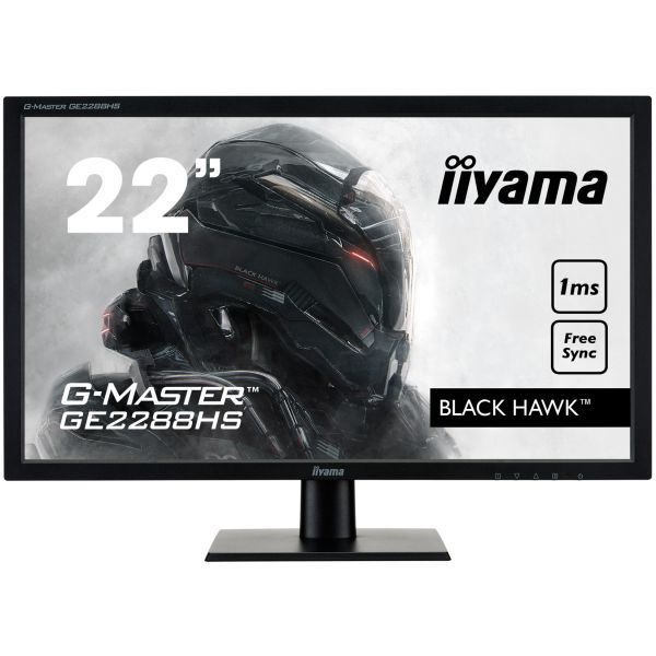 Монітор LED 21,5  Iiyama G-Master Black Hawk GE2288HS-B1