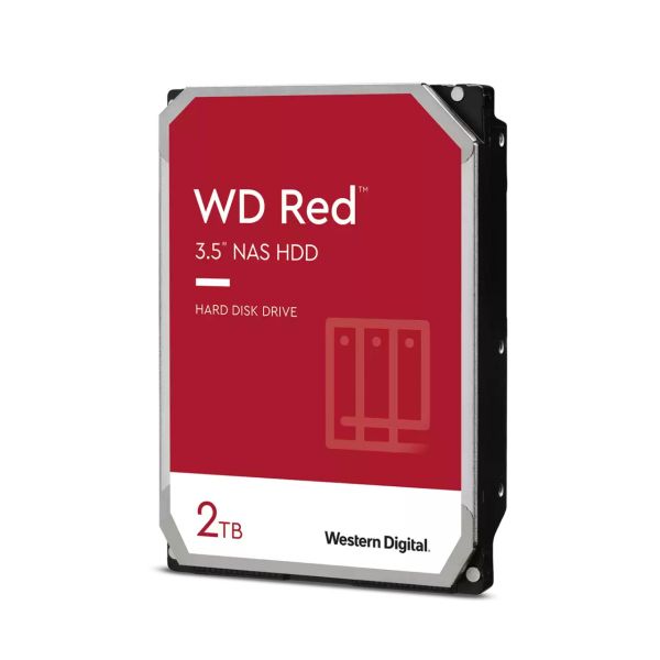 Жорсткий диск Western Digital Red 2TB 5400rpm 256MB (WD20EFAX) 3.5" SATA III