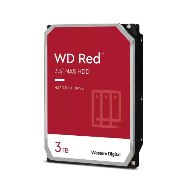 Жорсткий диск Western Digital Red 3TB 5400rpm 256MB (WD30EFAX) 3.5" SATA III